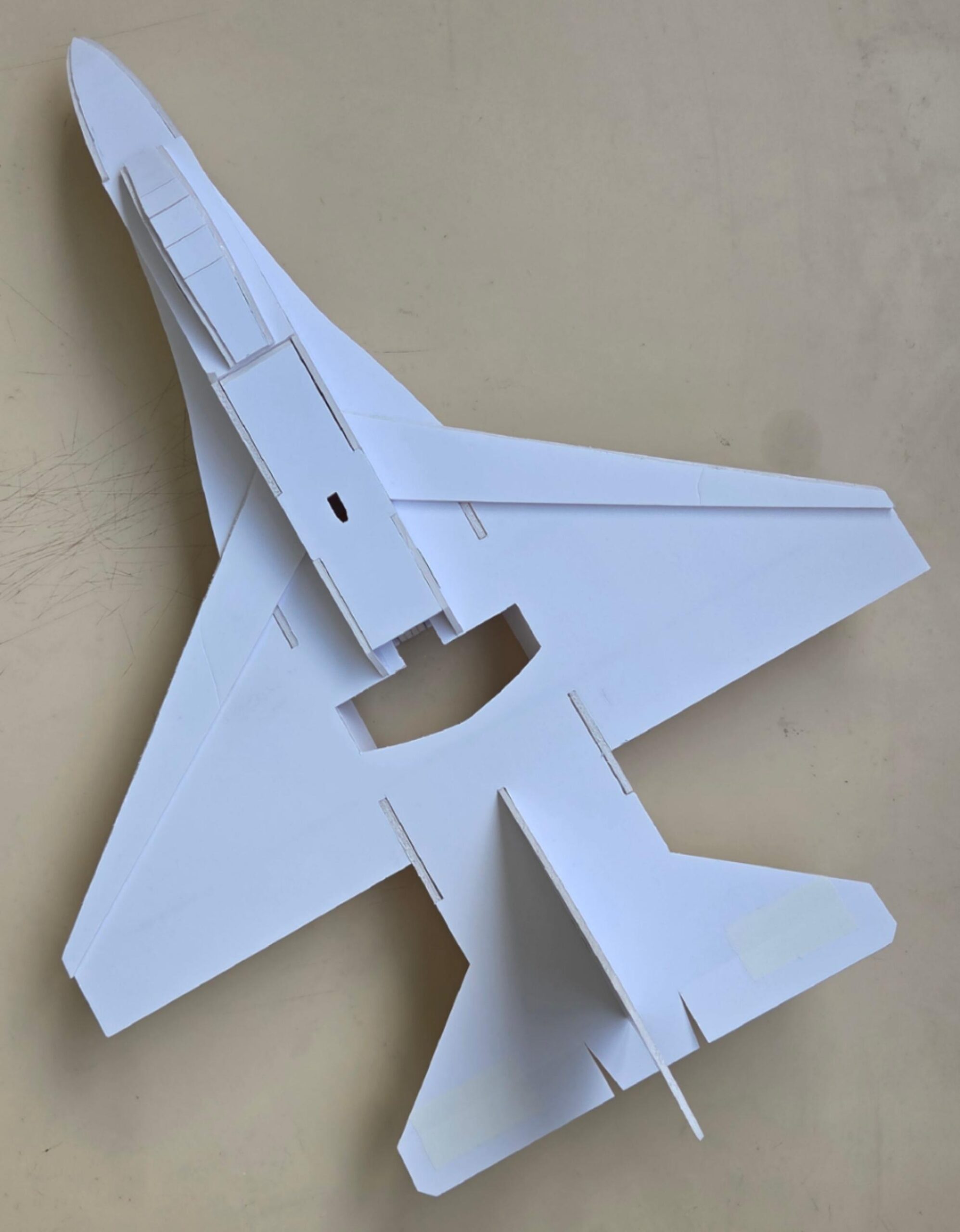 Kuzey RC F-16 Falcon Montajlı Gövde Kit-Elektroniksiz RC Uçak Gövdesi - Görsel 2