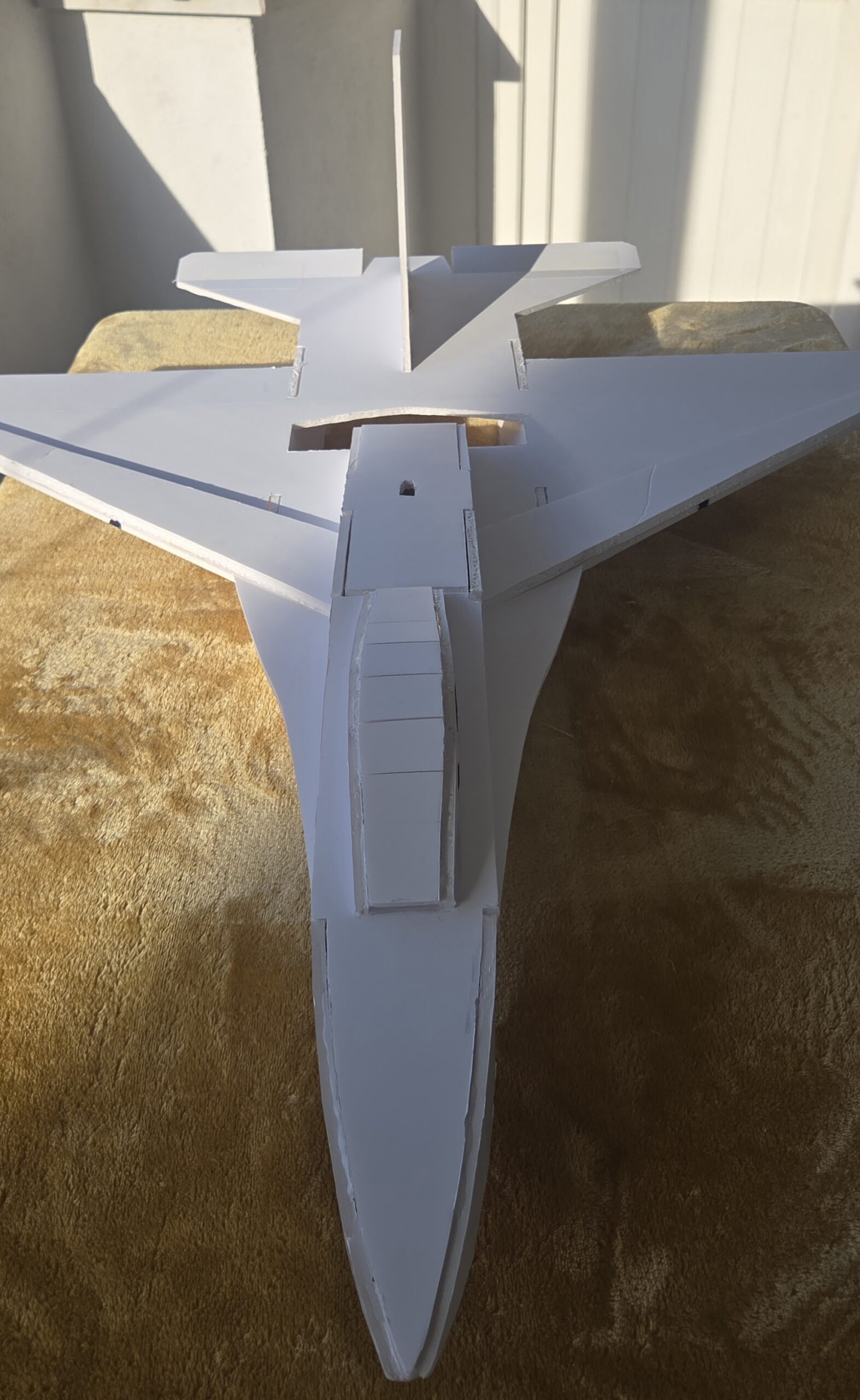 Kuzey RC F-16 Falcon Montajlı Gövde Kit-Elektroniksiz RC Uçak Gövdesi - Görsel 4