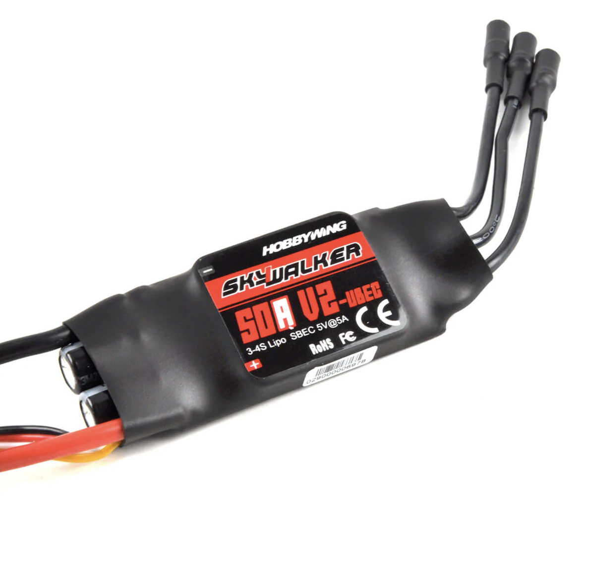 Hobbywing Skywalker 50A ESC V2 UBEC - Fırçasız Motor Sürücü